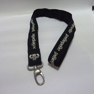 VINTAGE Y2K PELLE PELLE NECK STRAP KEYCHAIN BLACK